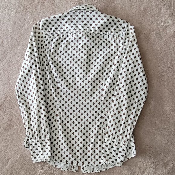Tommy Hilfiger Pattern Button Down Shirt Women's Size XS - Picture 7 of 9